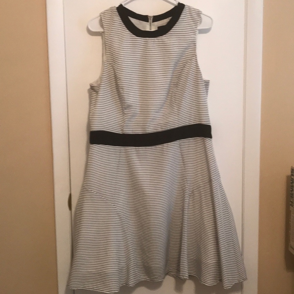 Black and White Casual Dress